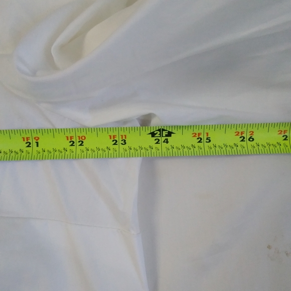 White V-Neck Puff Sleeve Top - Picture 9 of 10